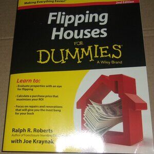 Flipping Houses For Dummies Book